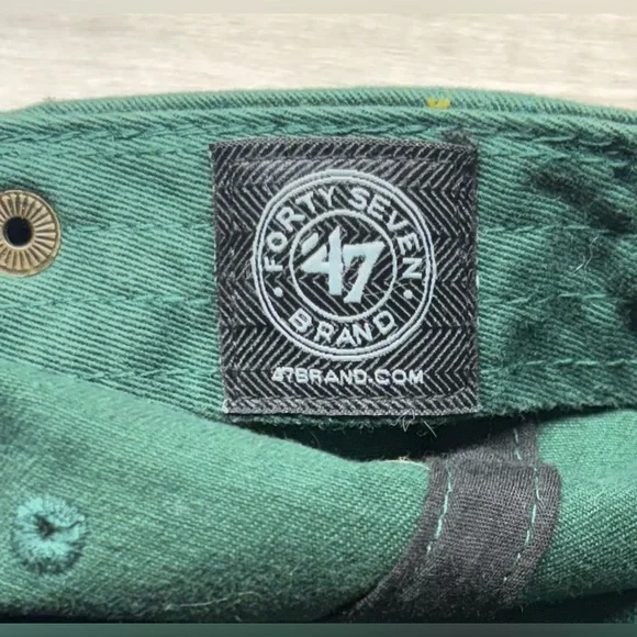 Oakland A’s Athletics MLB StrapBack Dad Hat ‘47 Brand - Picture 7 of 8